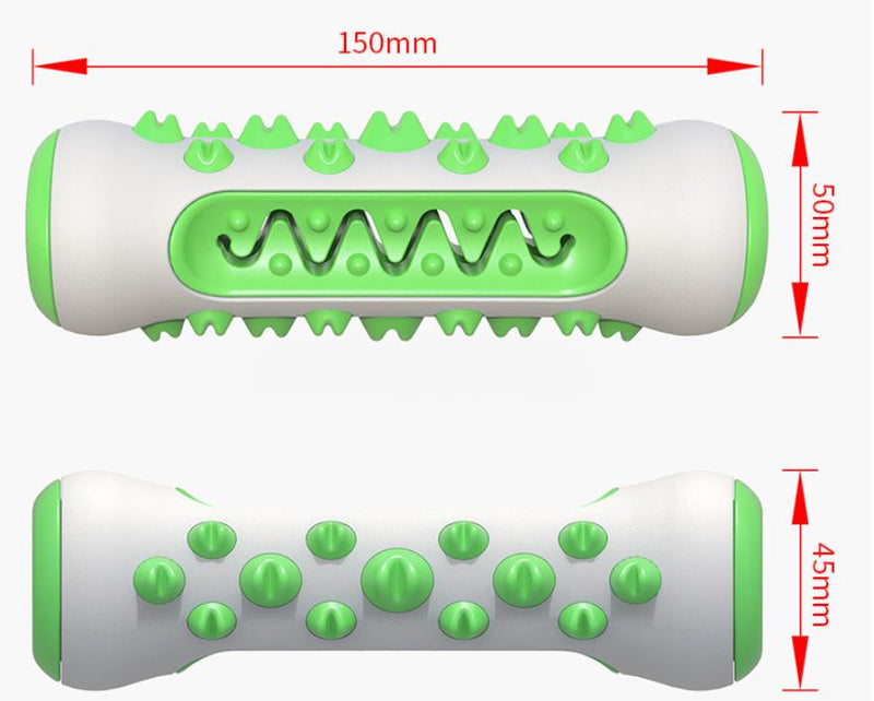 Brinquedo de Mastigar para Cães - Escova de Dentes Molar